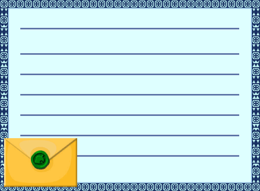 Animal Crossing - City Folk - Paper 036