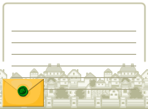 Animal Crossing - City Folk - Paper 039