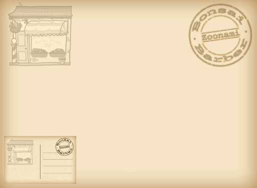 Bonsai Barber - Postcard - 3