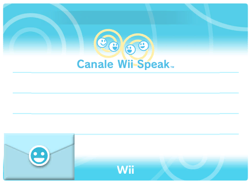 Wii Speak Channel - Italian